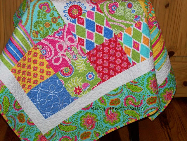 Ooh La La Baby Quilt