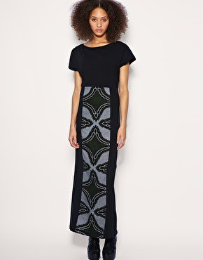 ASOS AFRICA Printed Maxi Dress