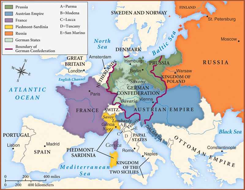 The European Revolutions of 1848 : history