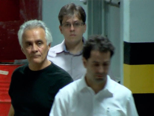 Ramon Hollerbach é o sexto a se entregar à Polícia Federal em Minas (Foto: Reprodução/TV Globo)