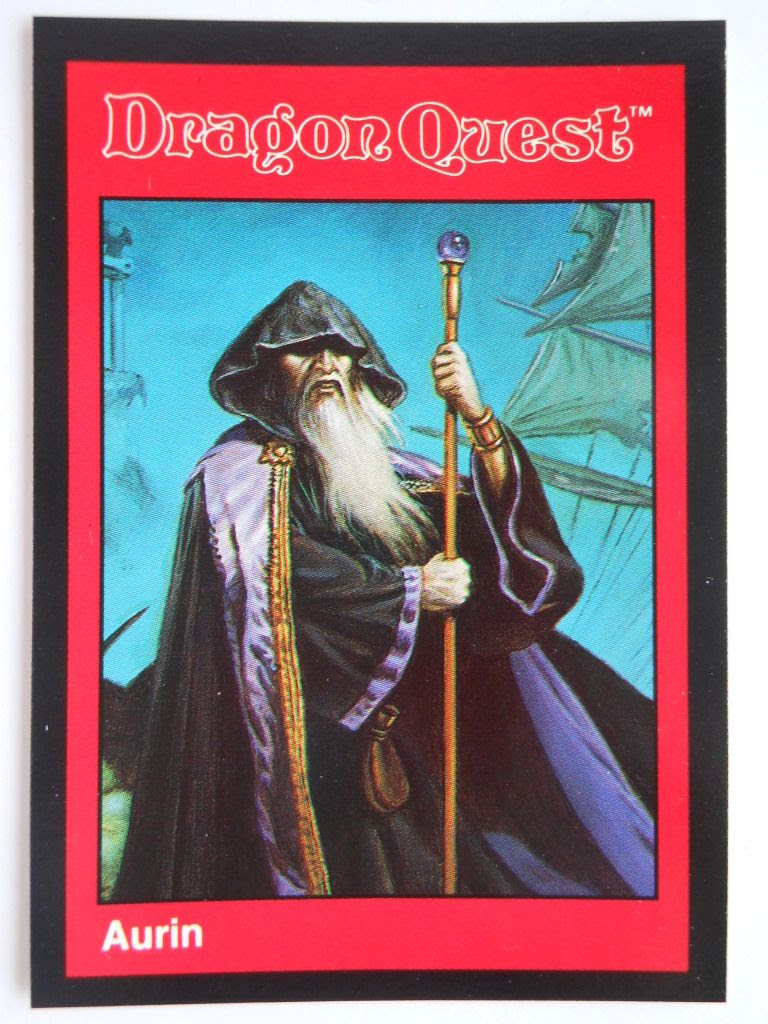 Dragon Quest wizard character card