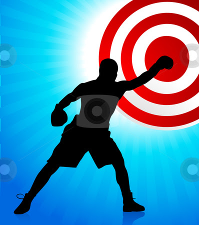 target practice bullseye. with ullseye target