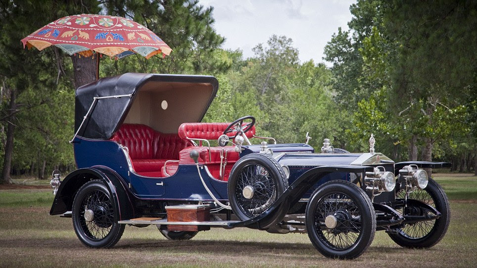 A customised 1911 Silver Ghost owned by the Maharaja of Mysore
