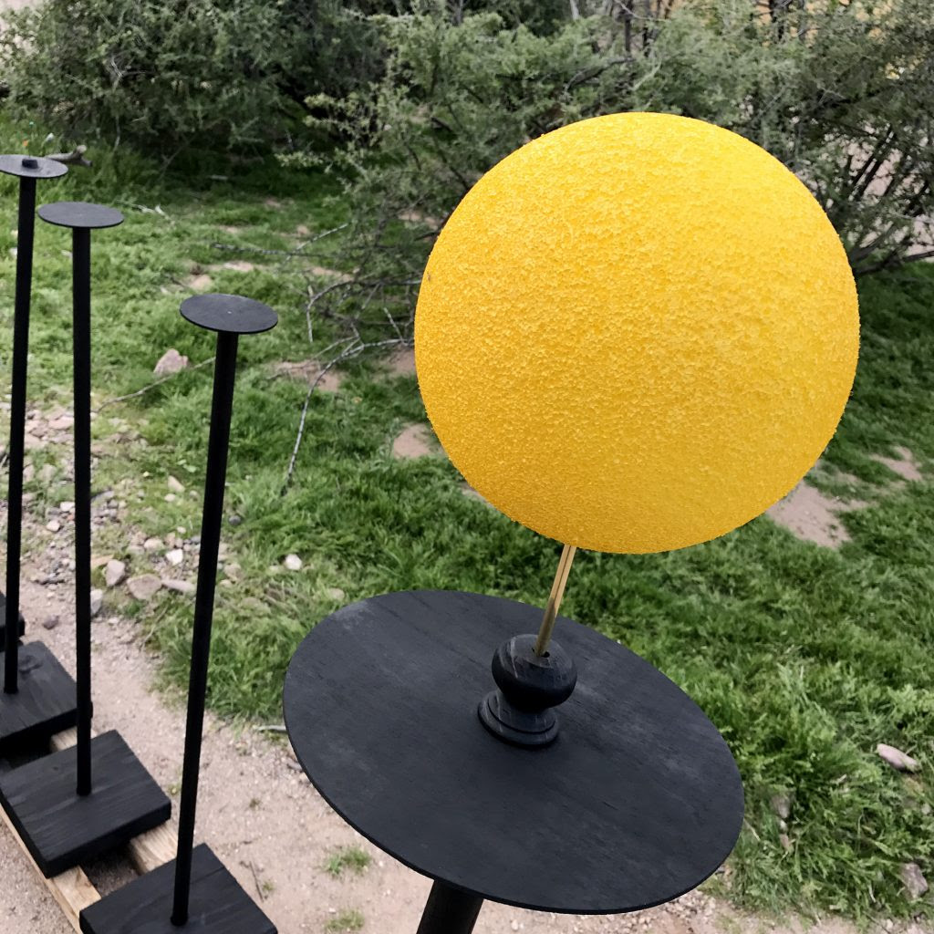 Scale Model Of The Solar System Louie Skaradek