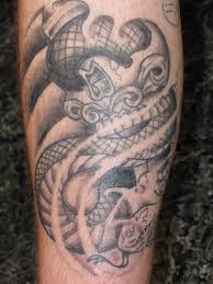 Japanese Snake Tattoos on Hand
