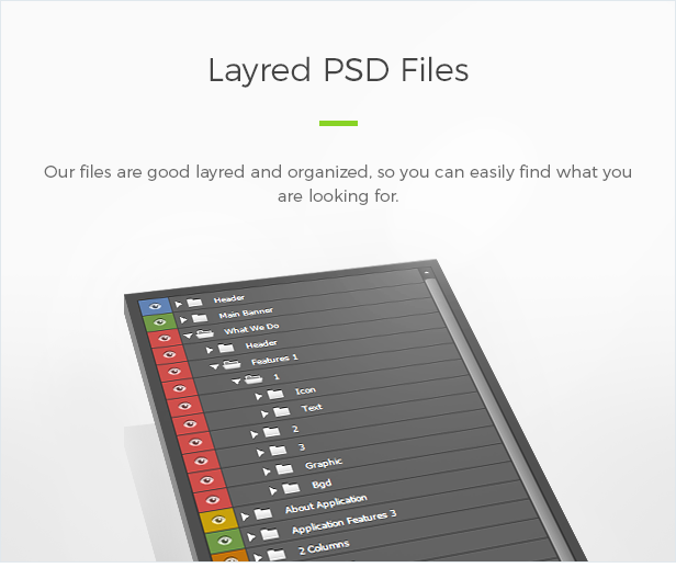 Layred PSD Files