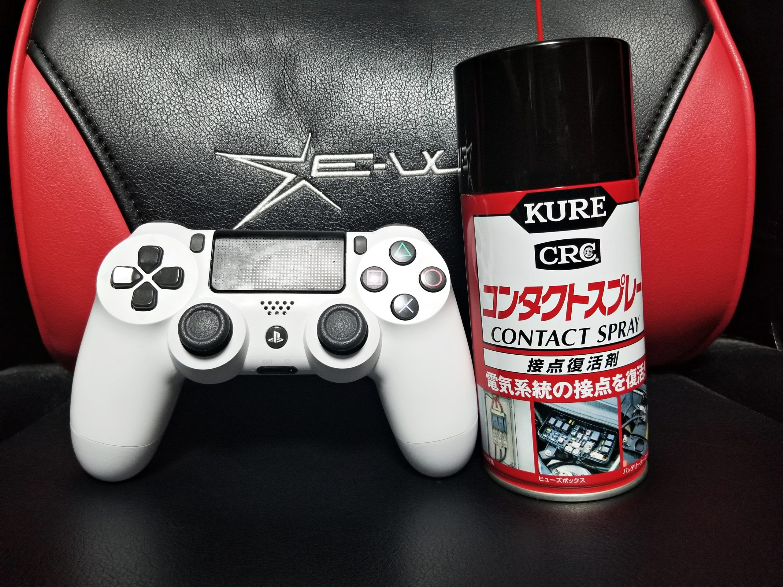 Ps4コントローラー 勝手に左に動くので自己修理を試みた結果 接点復活剤 趣味ゲーにわとり小屋