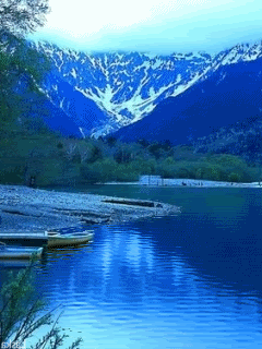 Animated Deep Blue Lake Pictures, Photos, and Images for 