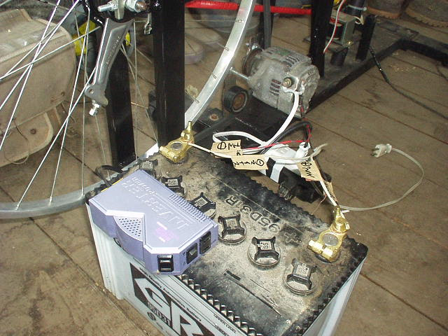 自転車発電機