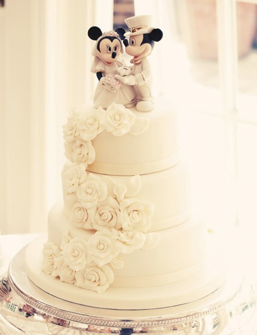 mickey and minnie wedding cake toppers