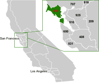 415 Area Code Usa Com