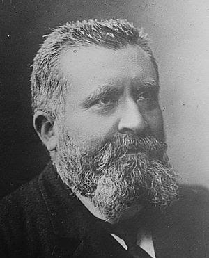 French politician Jean Jaurès (1859-1914)