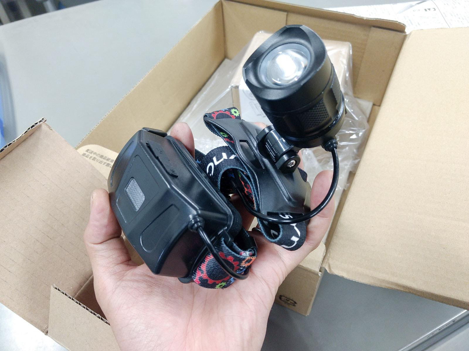 1800ルーメン Amazonの激安ヘッドライトを試す Music Box