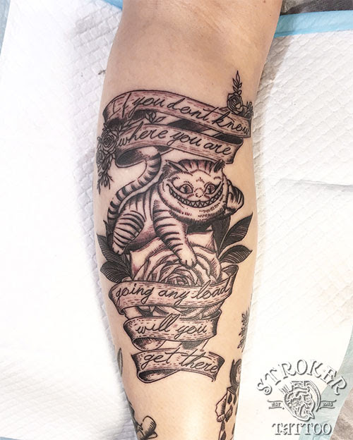 不思議の国のアリスタトゥー Stroker Tattoo