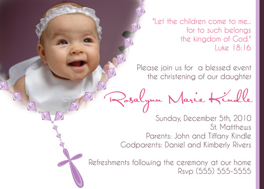 baptism invitation : Baptism invitations for boys - New ...