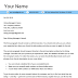 Download Cover Letter Templates - A cover letter provides a formal, written introduction to a company, a resume or a cv submission.