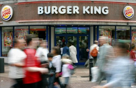 Un restaurant de la cadena de menjar ràpid Burger King.