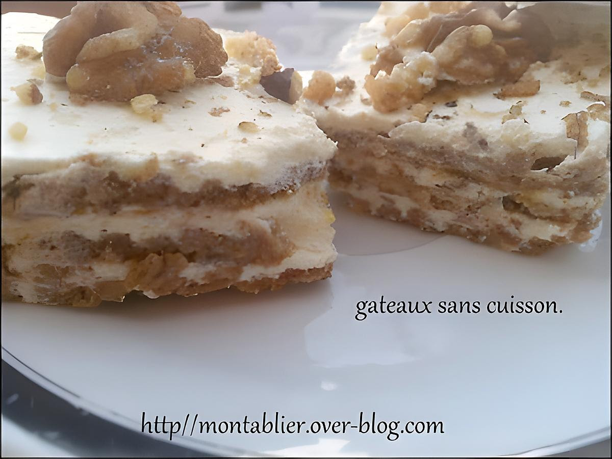 Recette De Gateaux Sans Cuisson Par Tunisienne