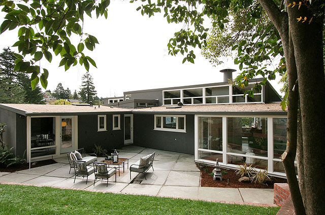 Etcheverry House Mid Century Home Exterior Details - modern ...