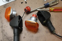 Replacing a Turn Signal on BMW R1150GS