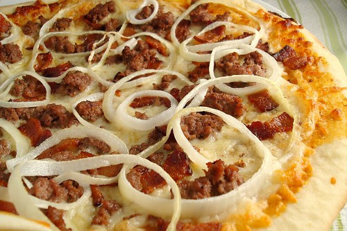 Cheeseburger Pizza