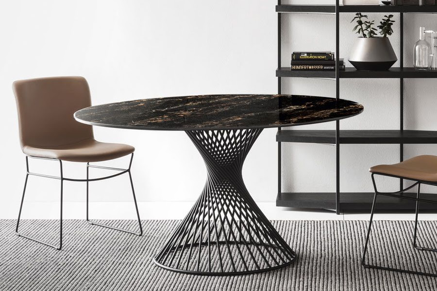 Calligaris (カリガリス) VORTEX(ボルテックス) 円形ダイニングテーブル（セラミック） - ダイニングテーブルの通販  ｜リビングハウス【公式】家具・インテリア雑貨のLIVING HOUSE.オンラインストア