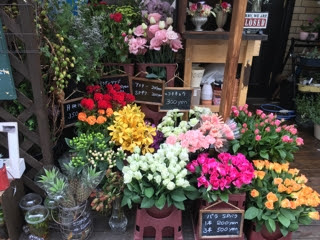 本日の営業時間と入荷情報 お花屋さんな日々