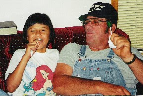 Ester and her PaPa