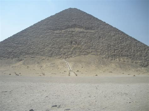 red pyramid  dahshur egypt pyramids