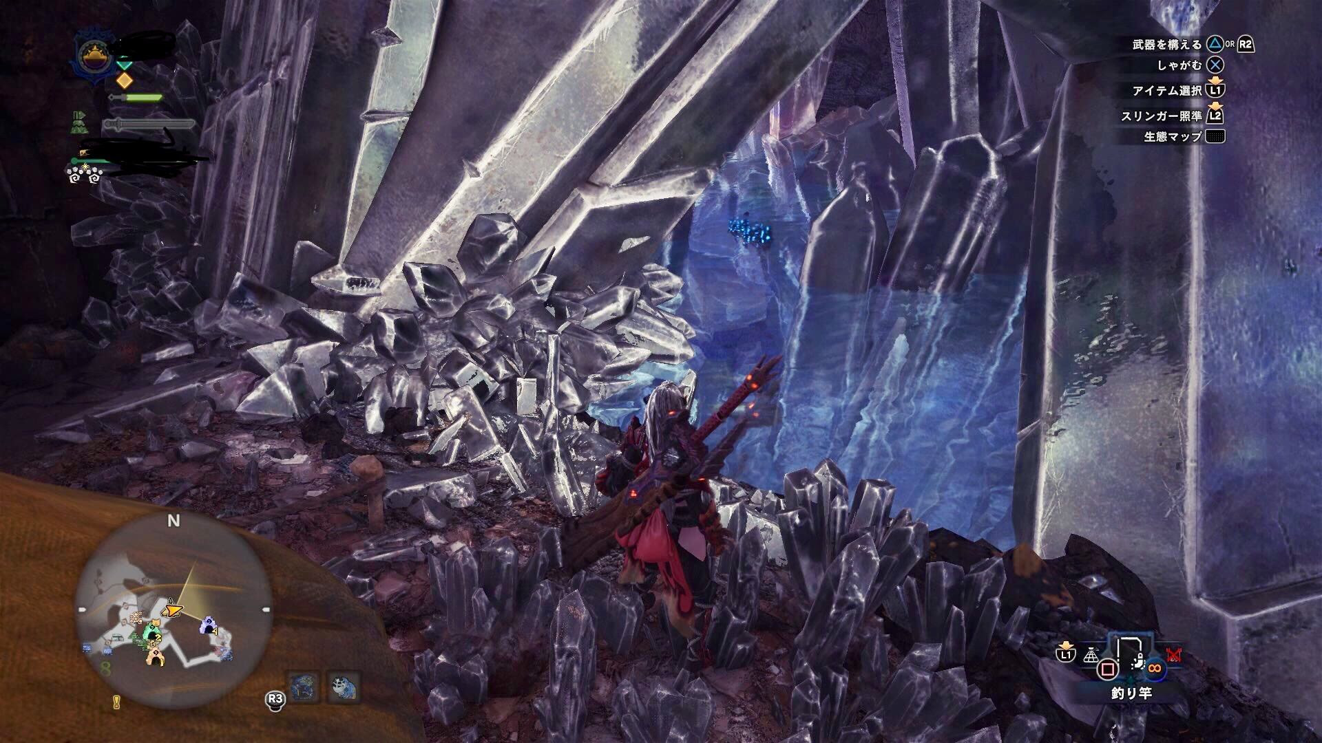 Mhw カセキカンスはこの場所で釣ることができるぞ モンハンワールド モンハンライズ攻略まとめ