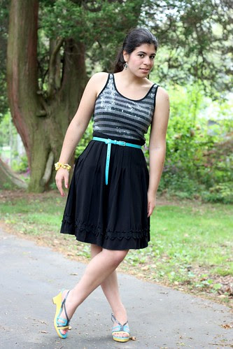 Sequins and Turquoise