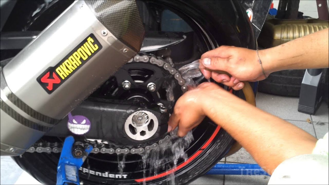 Motorcycle Cleaning