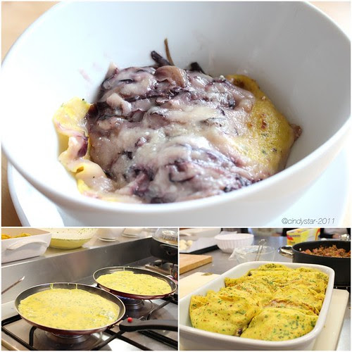 crespelle alle erbe con lenticchie e cotechino