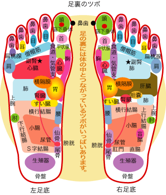 足つぼ イス用足裏指圧器