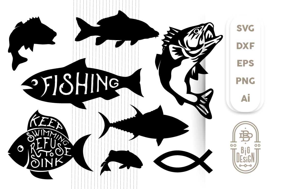 Download Fish Pictures Svg - 232+ File for Free for Cricut, Silhouette and Other Machine