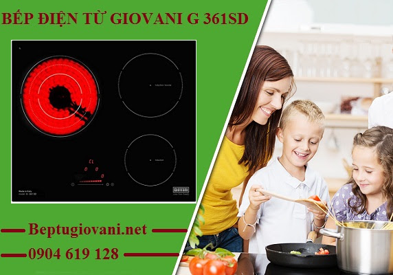 Những lý do nên dùng bếp điện từ Giovani G 361SD.