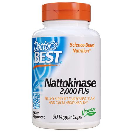 Doctor's Best Best Nattokinase, Veggie Caps - 90 ea