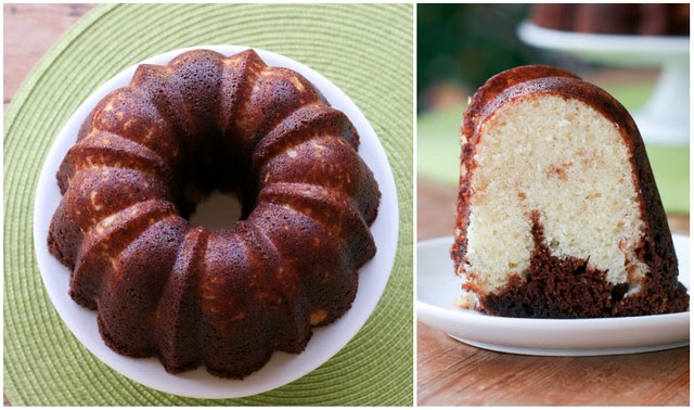 Chocolate Crown Bundt collage 2