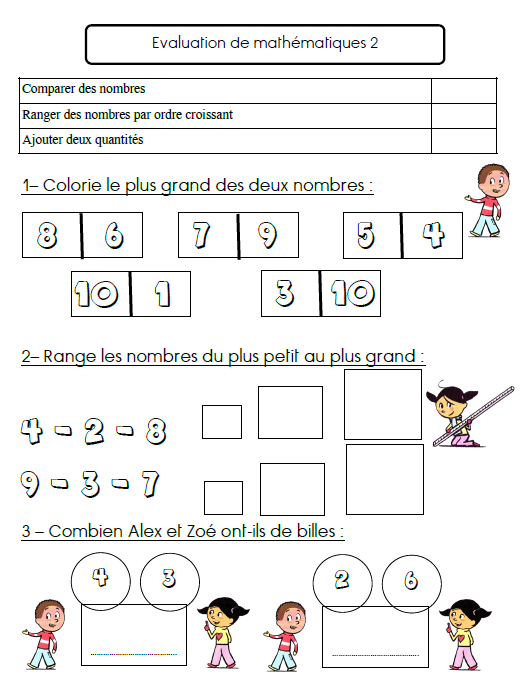 Delfynus Une Maitresse Qui Vous Veut Du Bien Evaluations De Maths Cp En Lien Avec Cap Maths