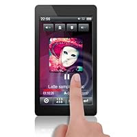 Latte Espresso 16 GB Video MP3 Player with Haptic G-Sensor and Touchscreen (Metal Gun)