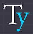 Badly kerned letters