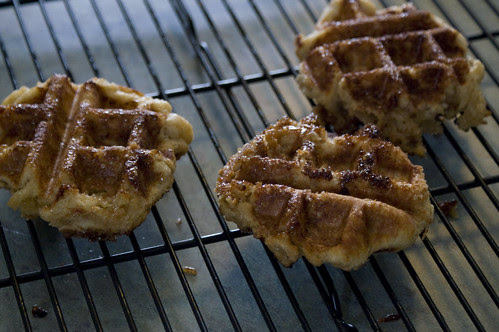 homemade belgian waffles