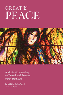 http://www.jewishspiritualrenewal.org/books/great-is-peace-a-modern-commentary-on-talmud-bavli-tractate-derek-eretz-zuta