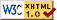 Top 50 Award Winning Web Sites List uses Valid XHTML 1.0.