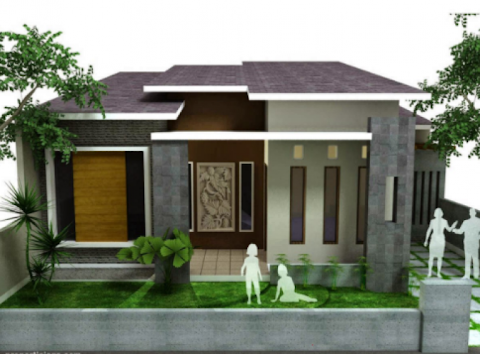 bentuk rumah yang unik