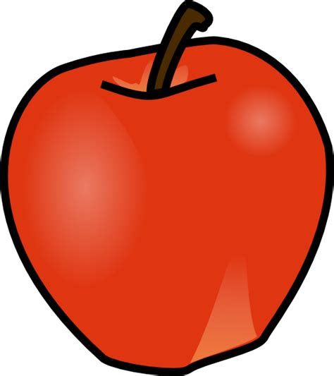 apple clip art  clkercom vector clip art  royalty