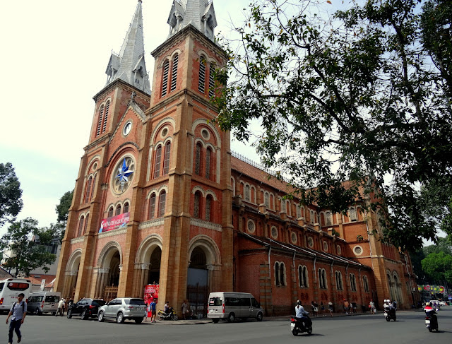 Notre Dame Cathedral in Ho Chi Minh City - Saigon, Vietnam