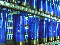 Row of Votive Candles