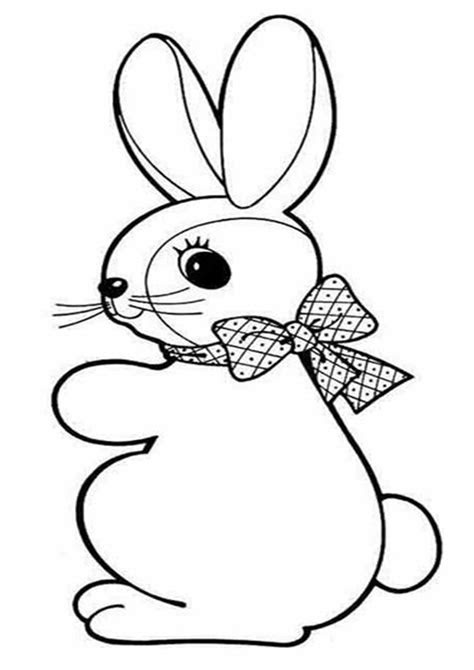 I illustrated many styles of . free easy to print bunny coloring pages tulamama