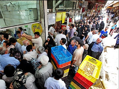 Iran chicken crisis